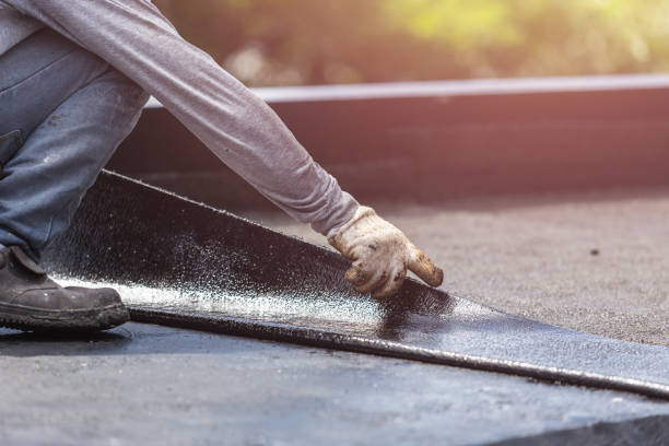 Professional Waterproofing technician working in Fredericktown, OH